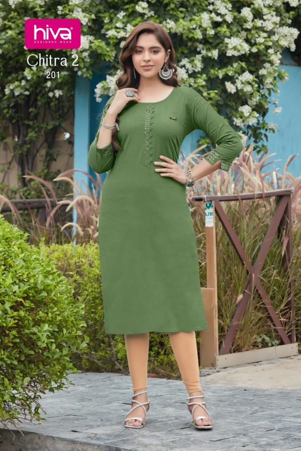 Hiva Chitra Vol 2 Lycra Designer Kurti collection